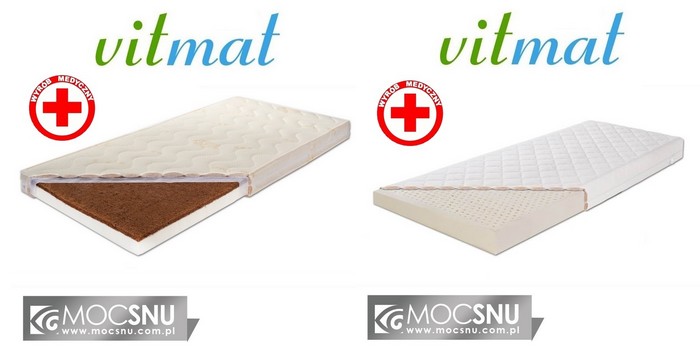vitmat materace z lateksu